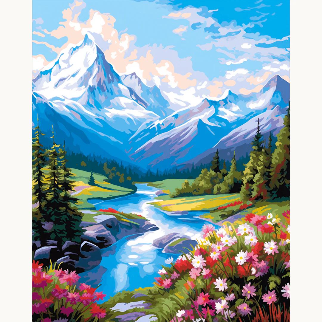 Alpine River Splendor - Image 2