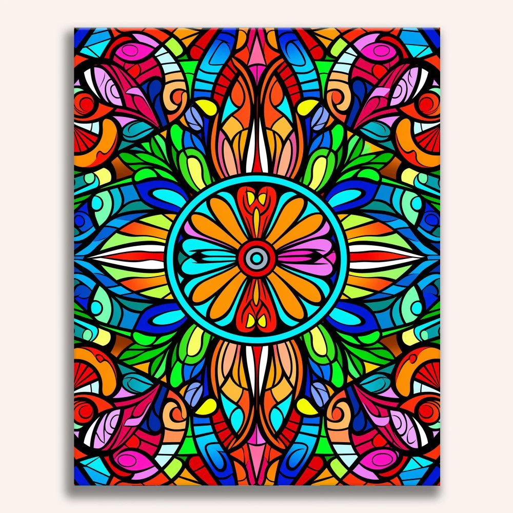Color Rhapsody Mandala