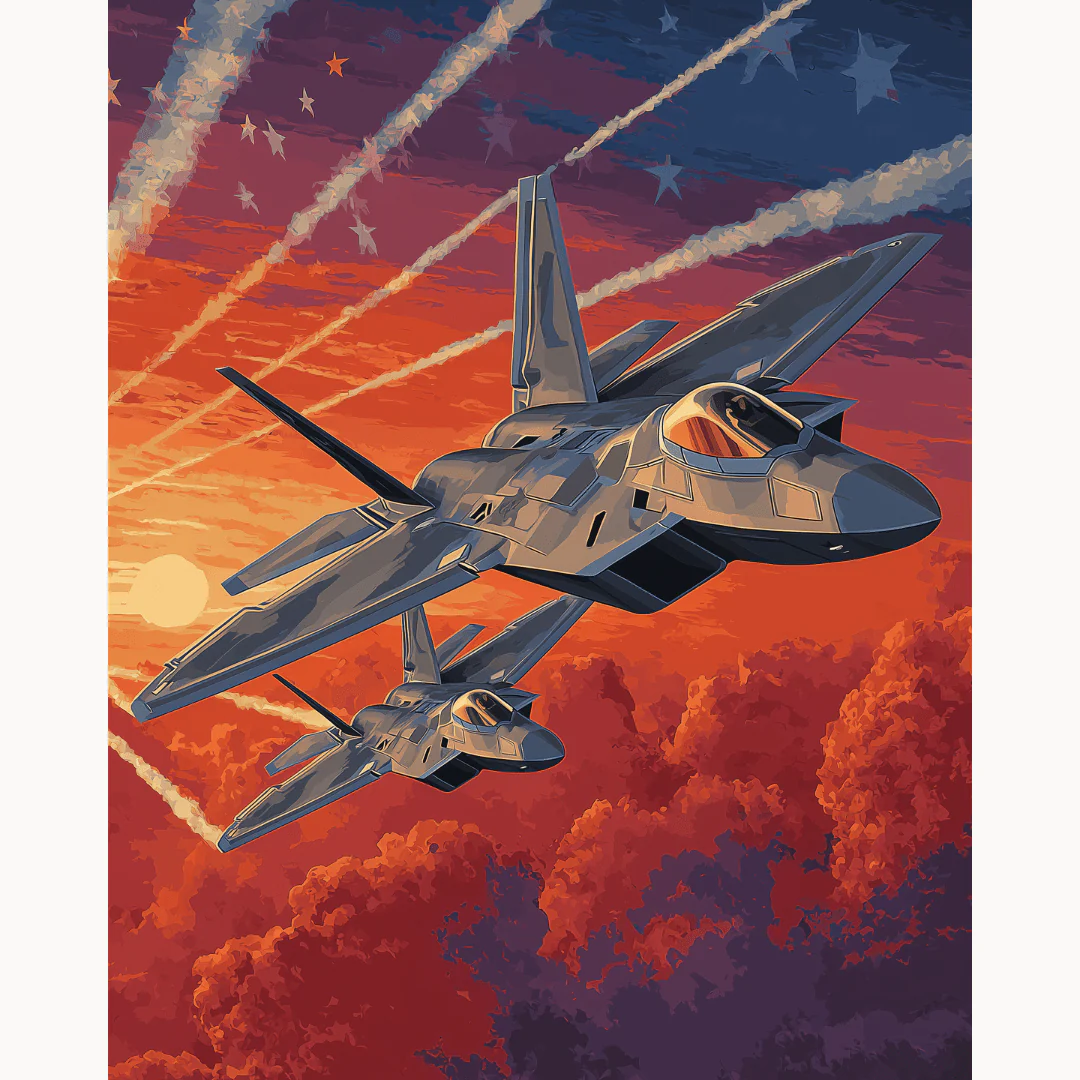 Flag Sky Flyover - Image 2