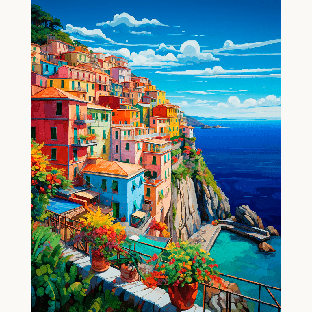 Mediterranean Cliffside - Image 2